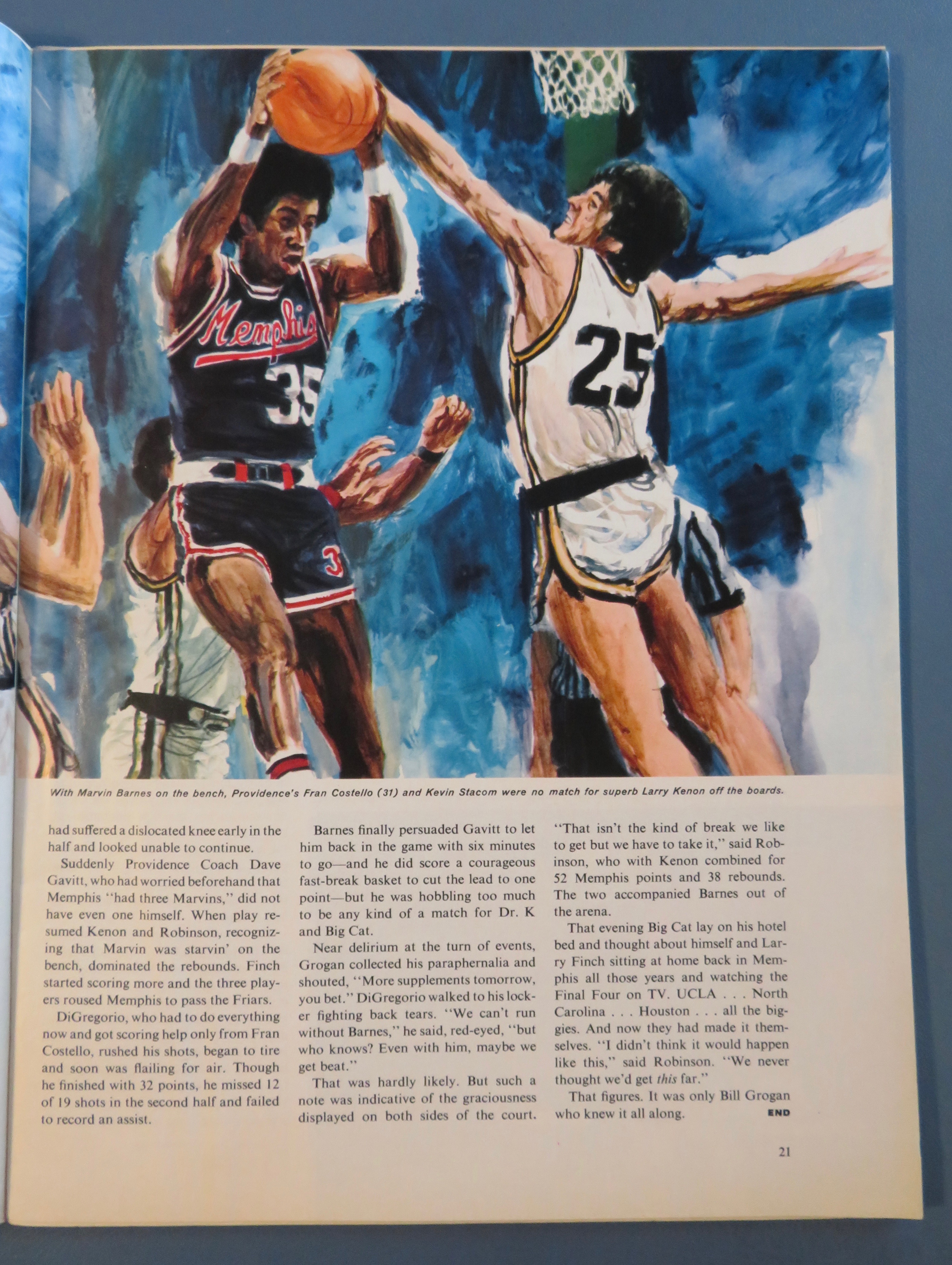 Sports Illustrated Magazine-April 2, 1973-Henri Richard