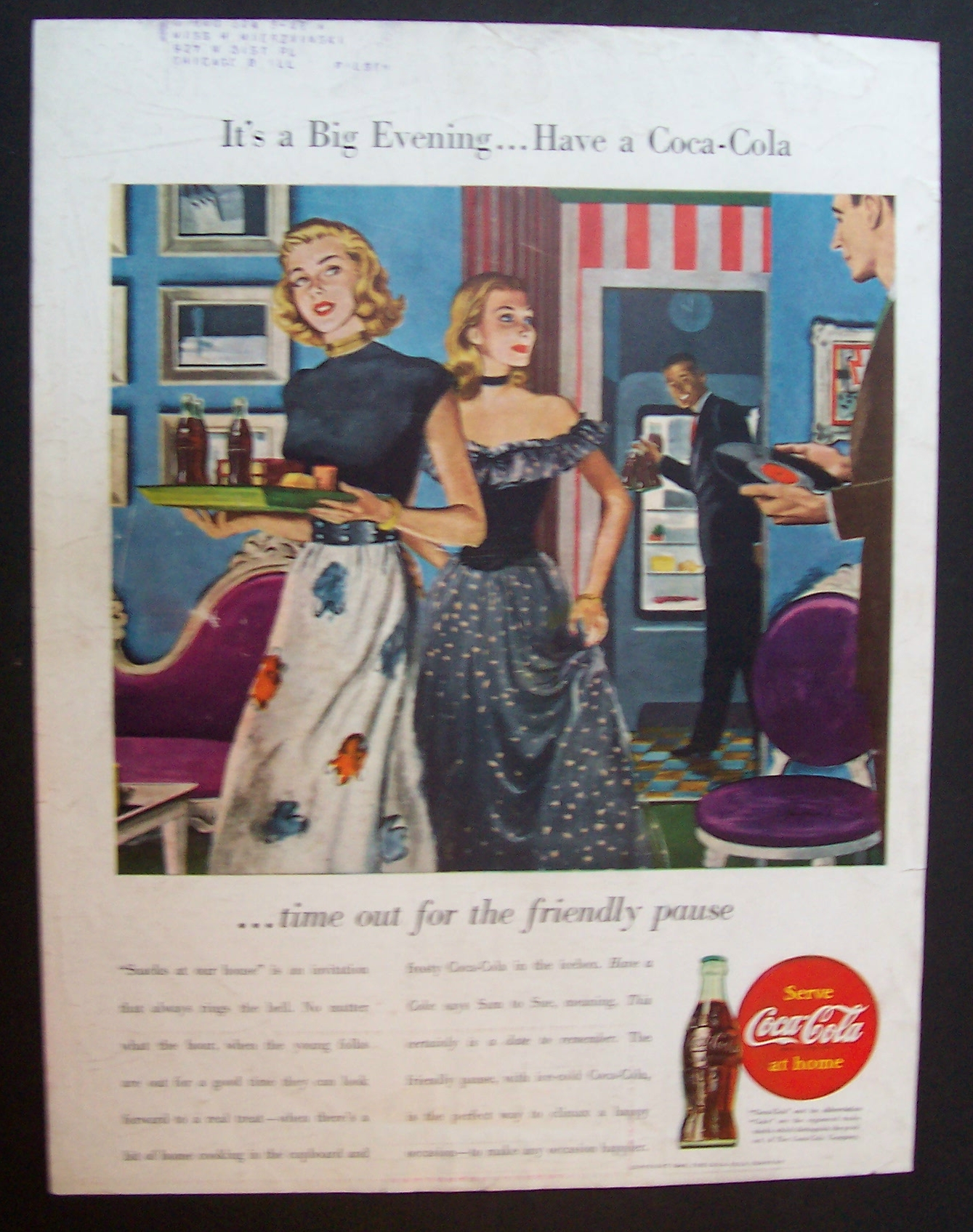 Vintage Ad: 1946  Coca  Cola