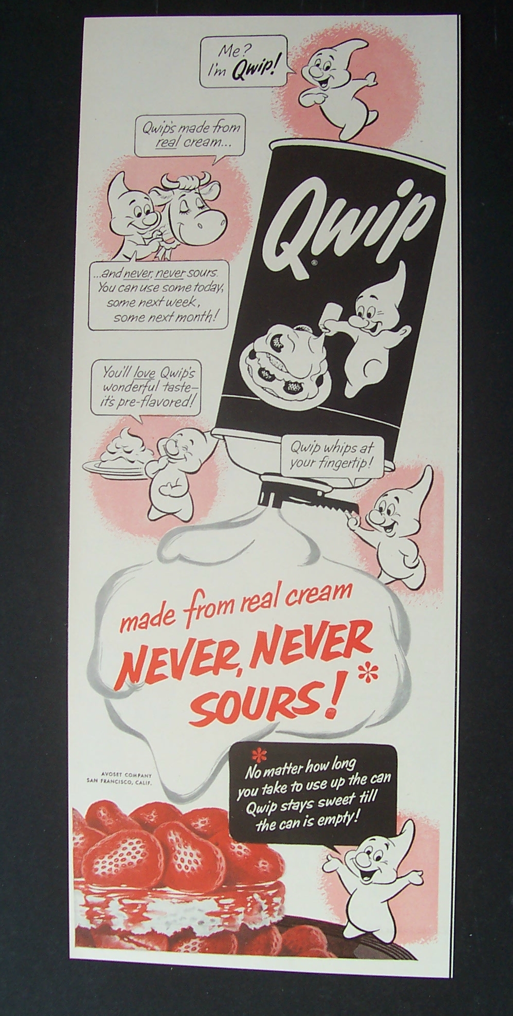 1954 Qwip Real Cream