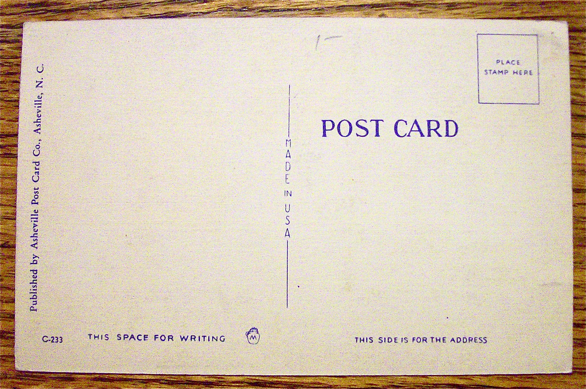 A Little Girl Standing And Thinking Postcard