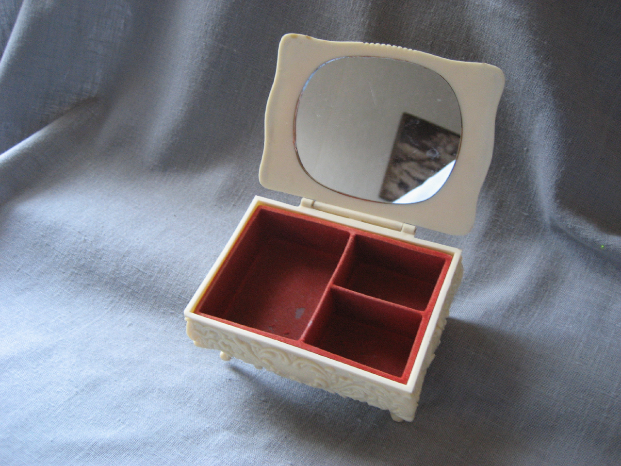 Celluloid Jewelry Box