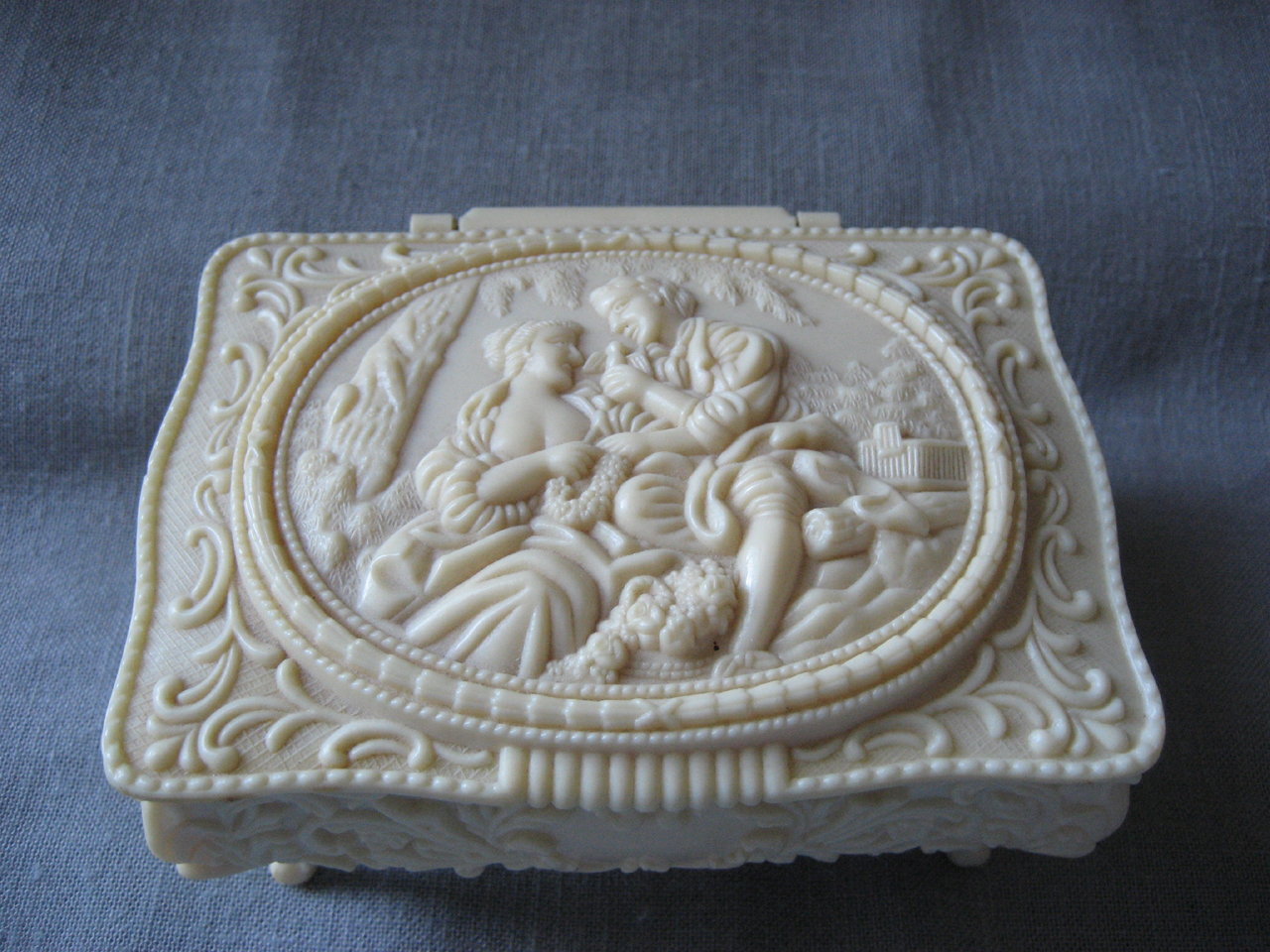Celluloid Jewelry Box