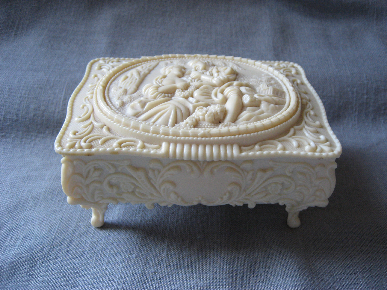 Celluloid Jewelry Box
