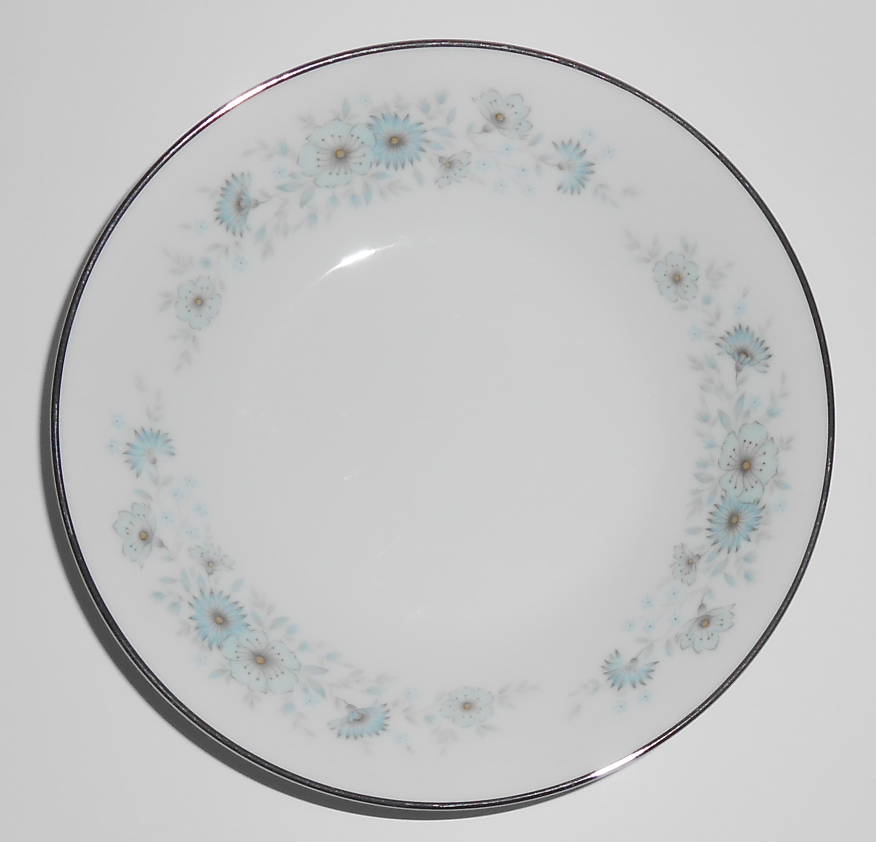 Noritake Porcelain China 6716 Inverness w/Platinum Frui