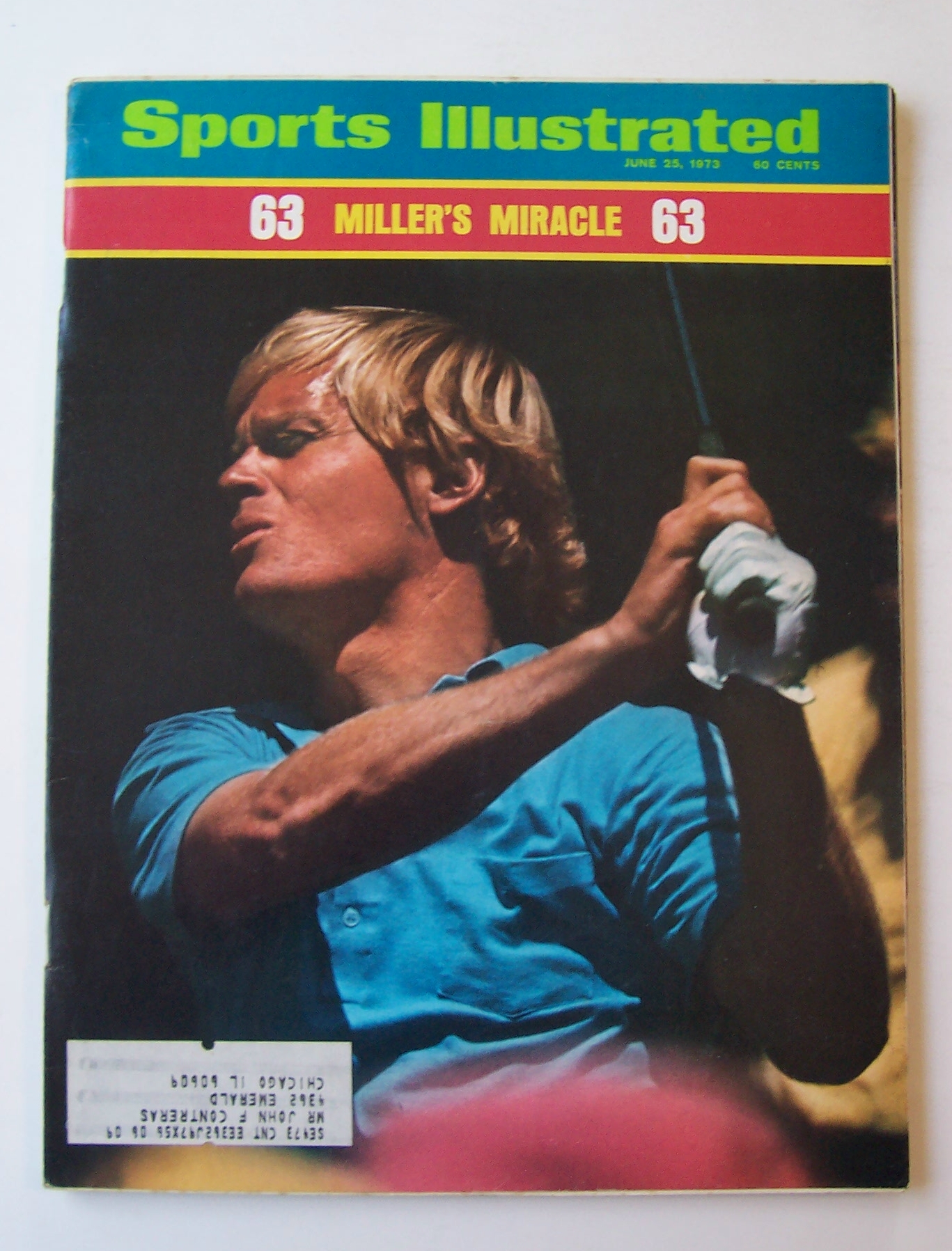 Sports Illustrated Magazine-June 25, 1973-Miller