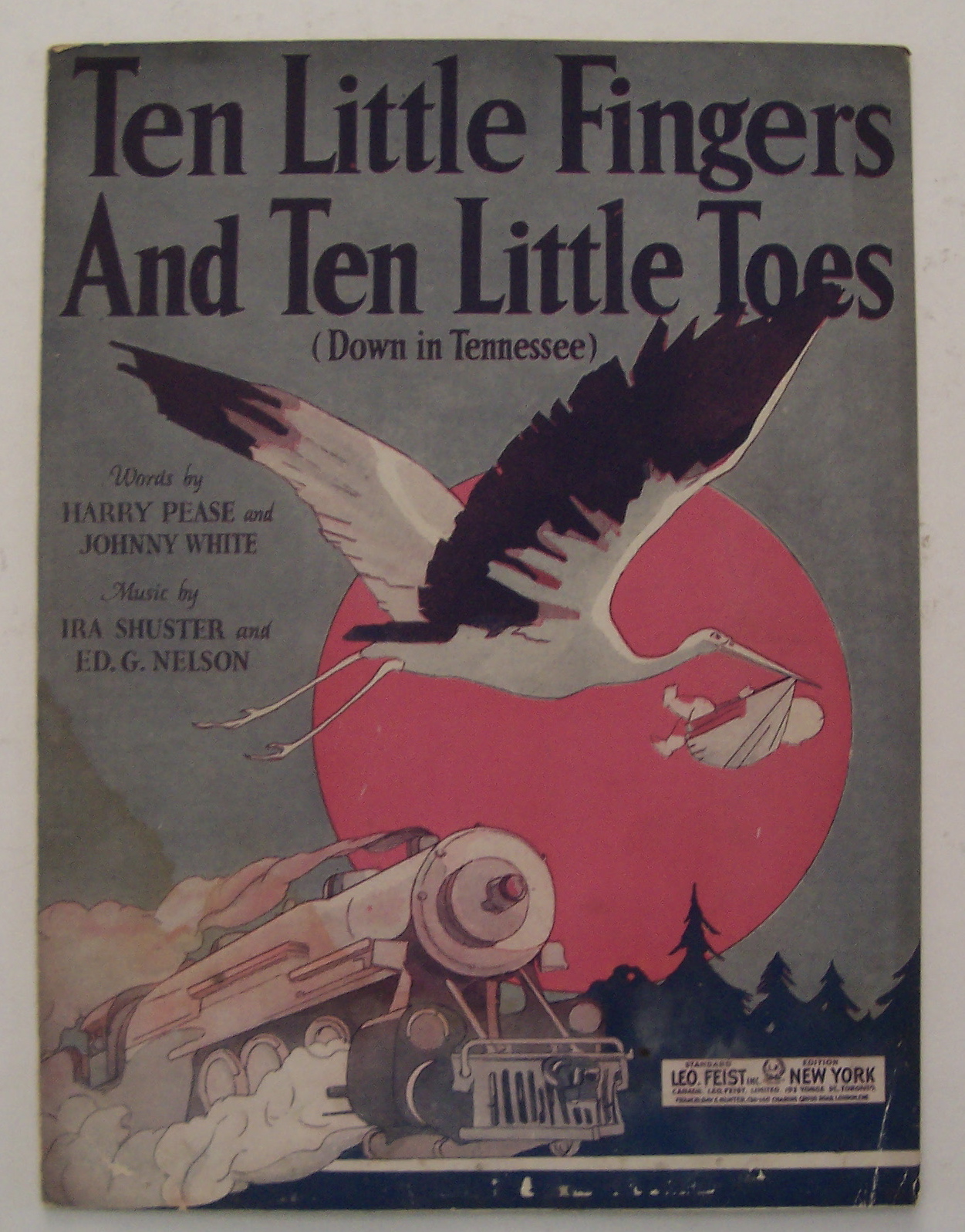 Sheet Music/1921 Ten Little Fingers & Ten Little Toes