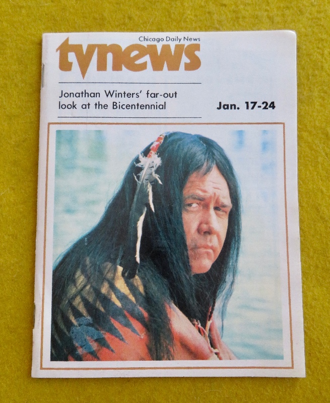 TV News (Chicago Daily News) January 17-24, 1976 Jonathan Winters