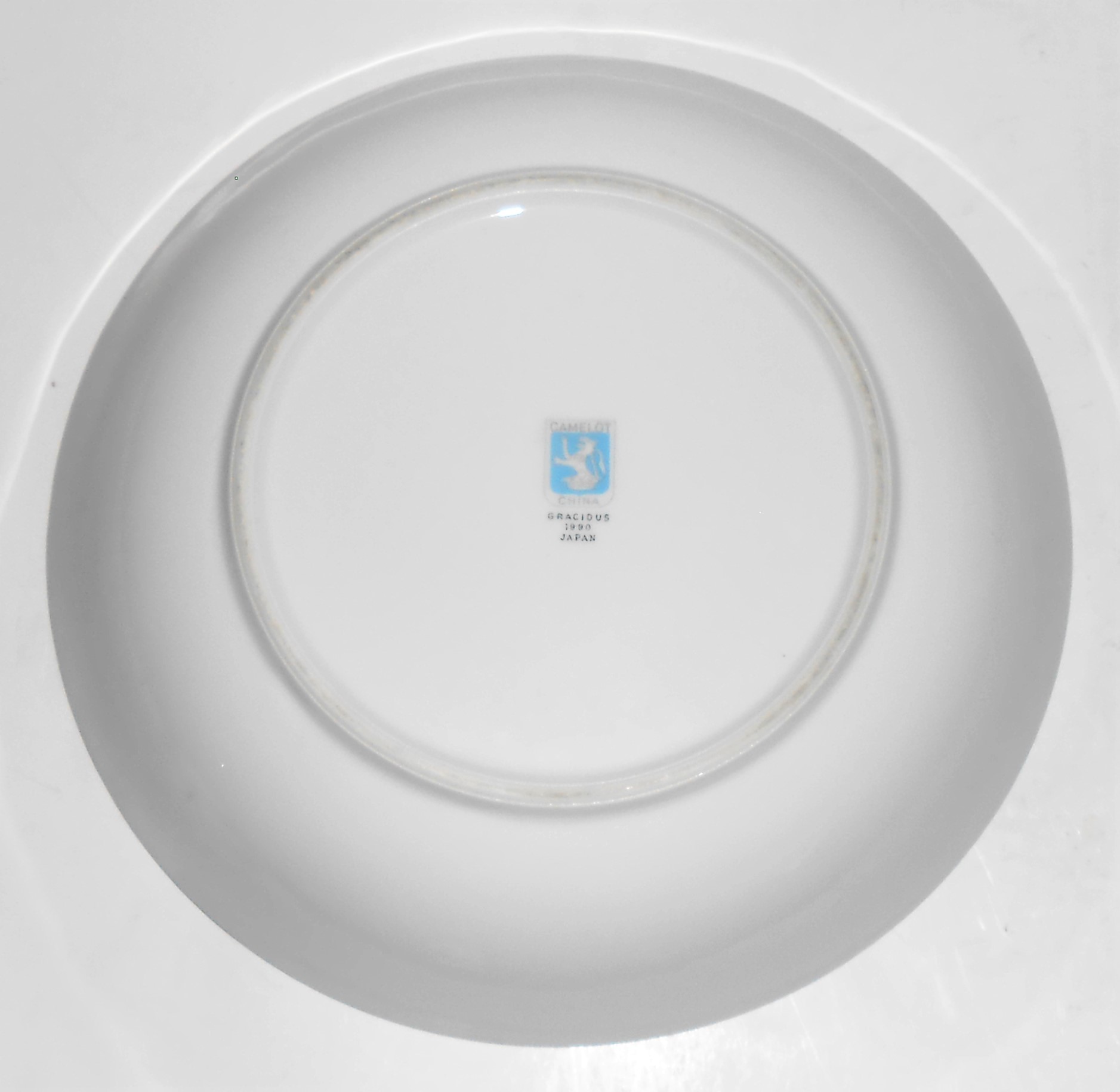 Camelot Fine China Porcelain Gracious Platinum Soup