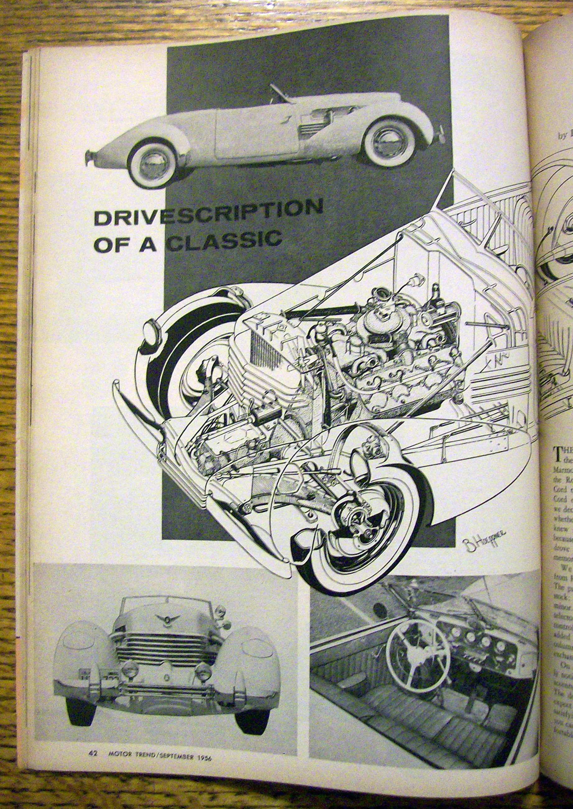 Motor Trend Magazine September 1956 1957 Cars