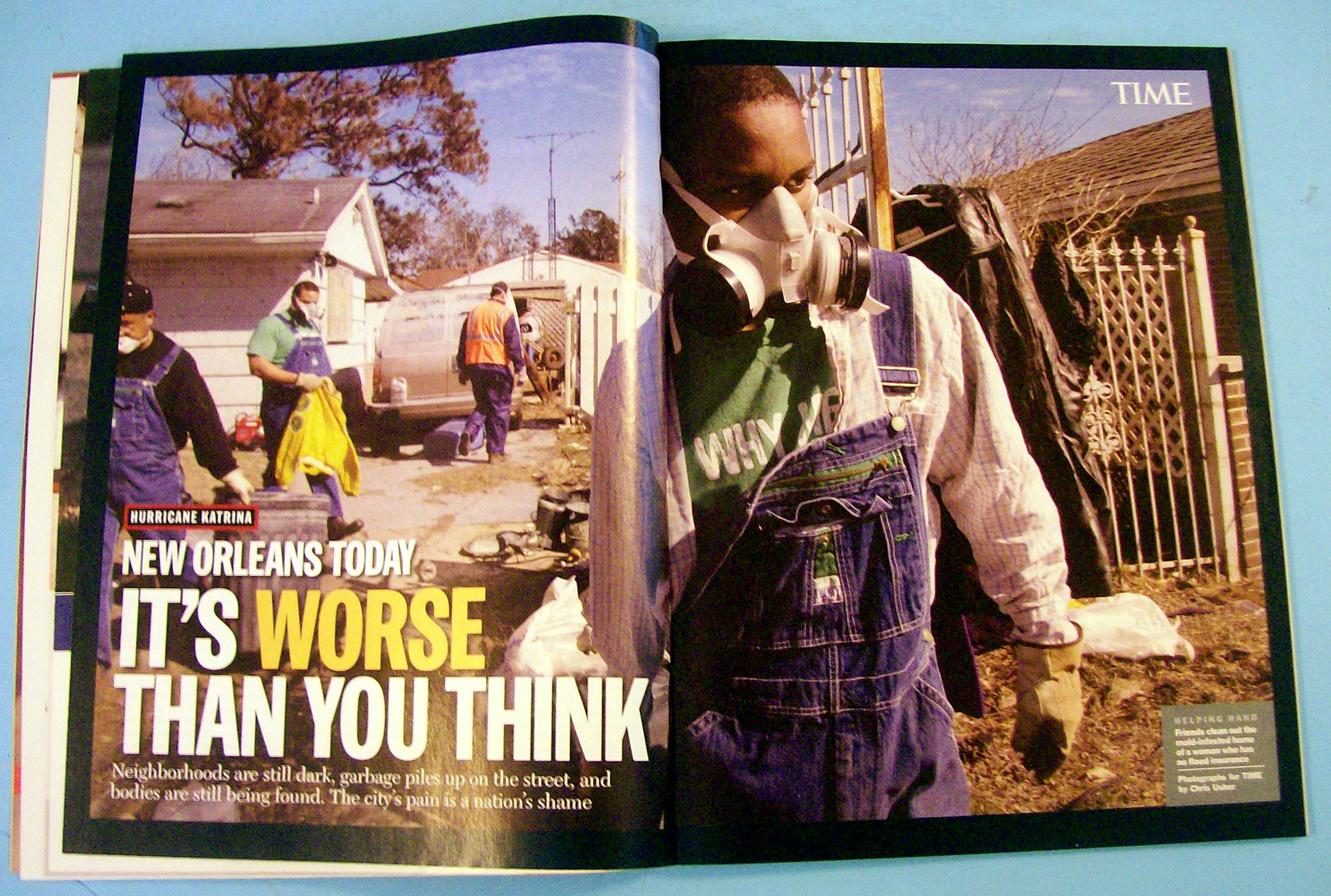 Time Magazine November 28, 2005 New Orleans Blues