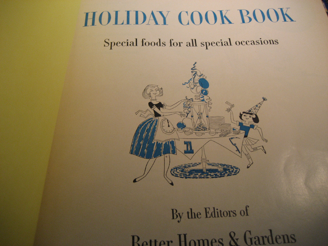 Better Homes & Garden Holiday Cookbook