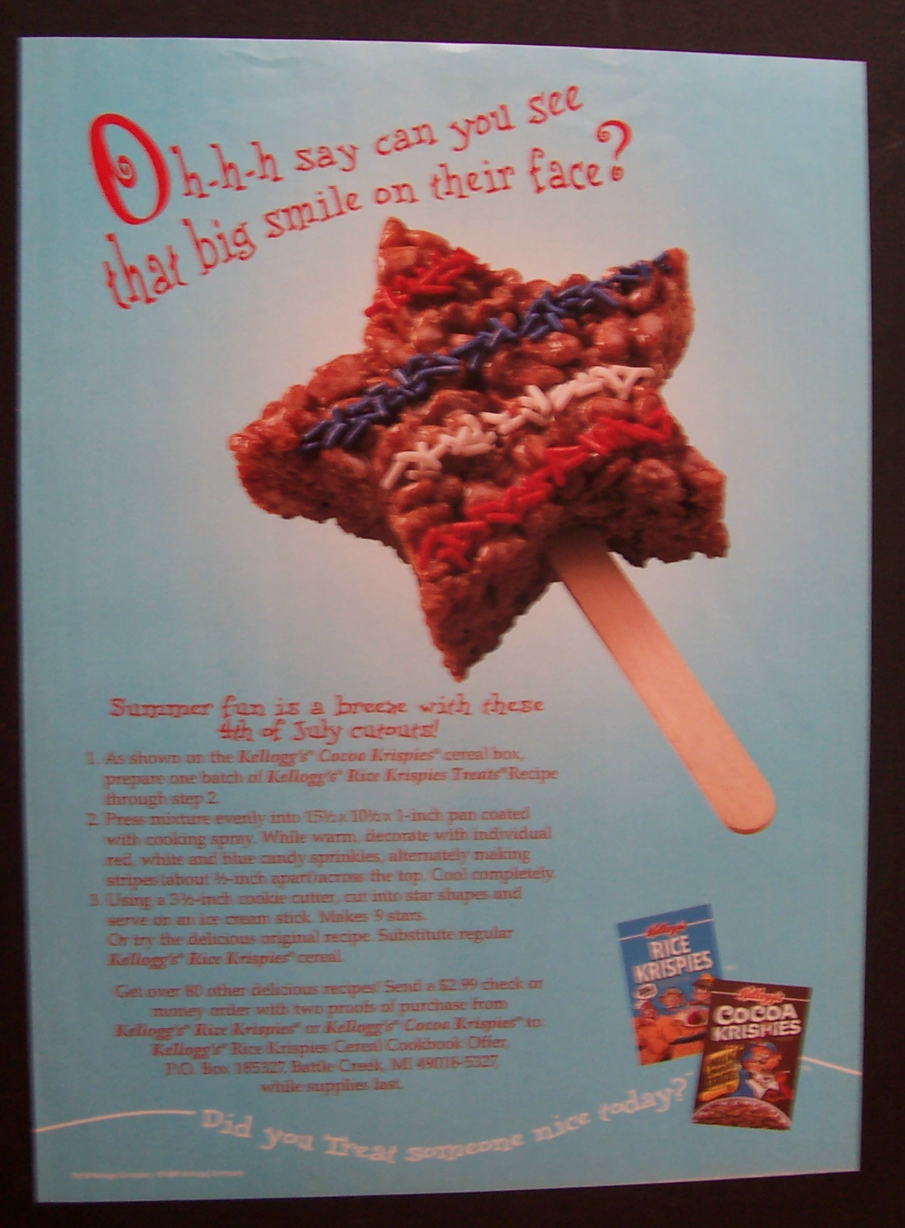 1996  Kellogg's  Rice  Krispies  &  Cocoa  Krispies