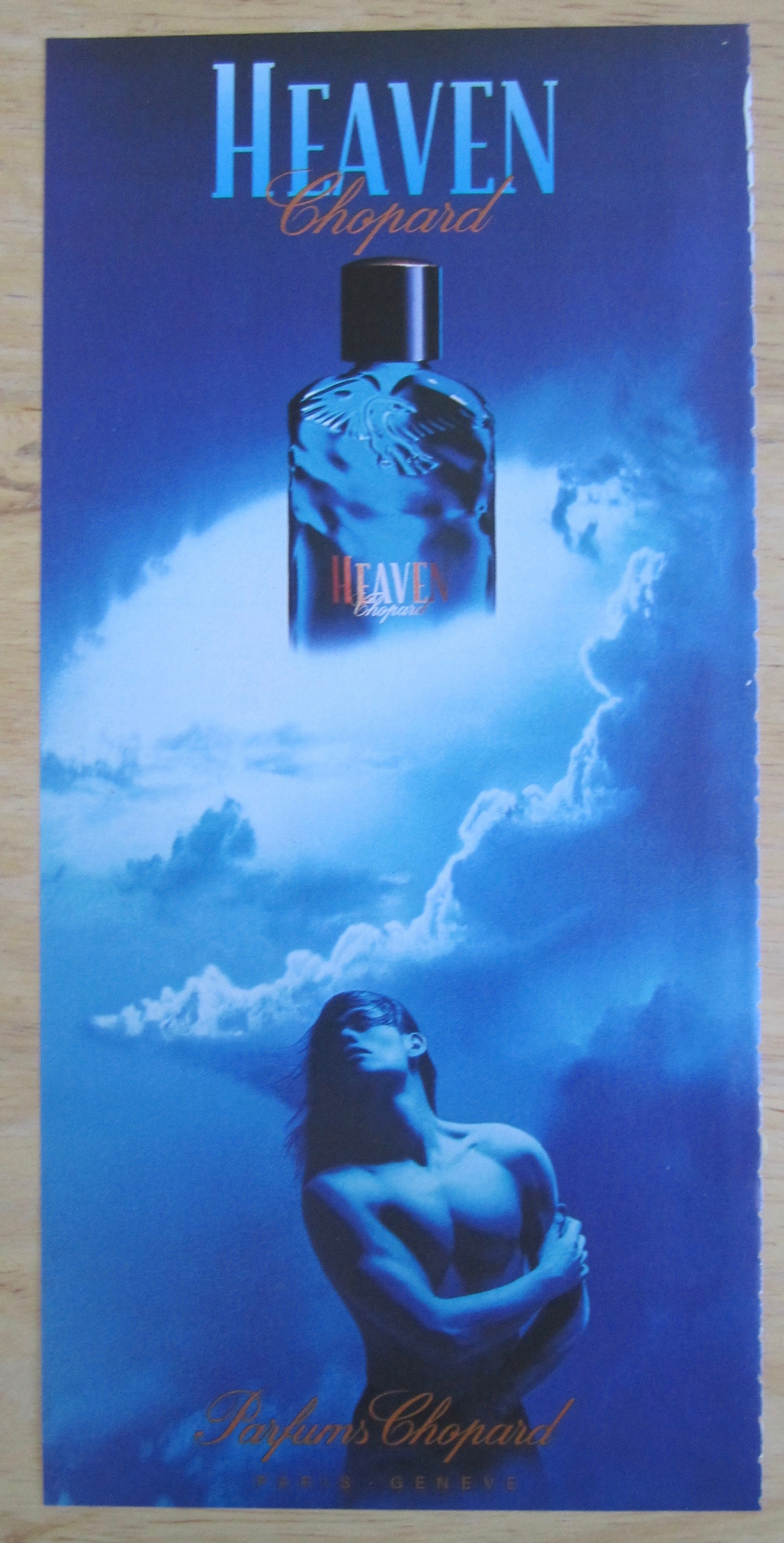 2004 Heaven Chopard Cologne with Handsome Man
