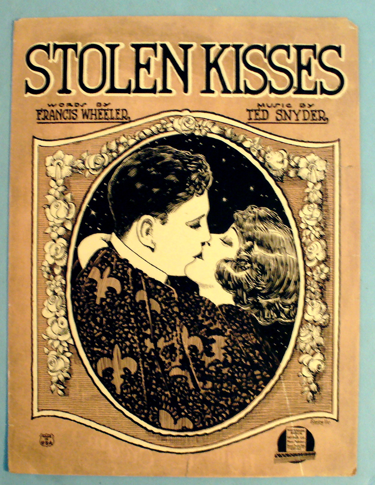 1921 Stolen Kisses by Francis Wheeler