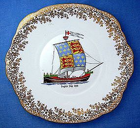Bone China Duchess England - English Ship 1300