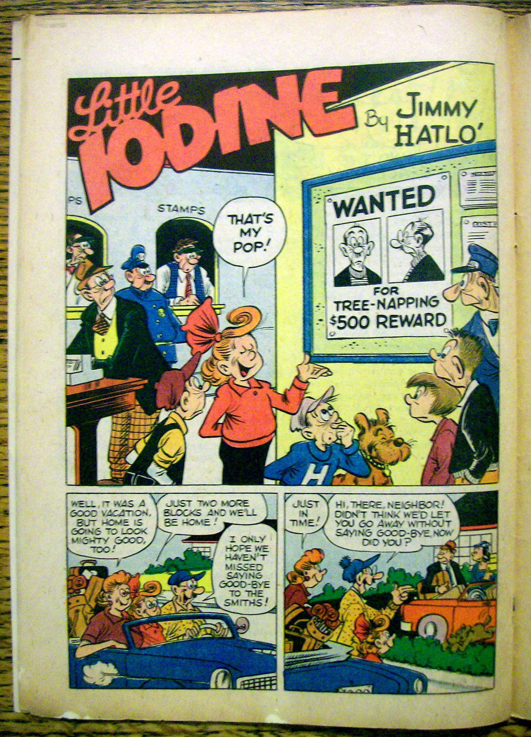 Little Iodine Comic #40 April-June 1958 Little Iodine