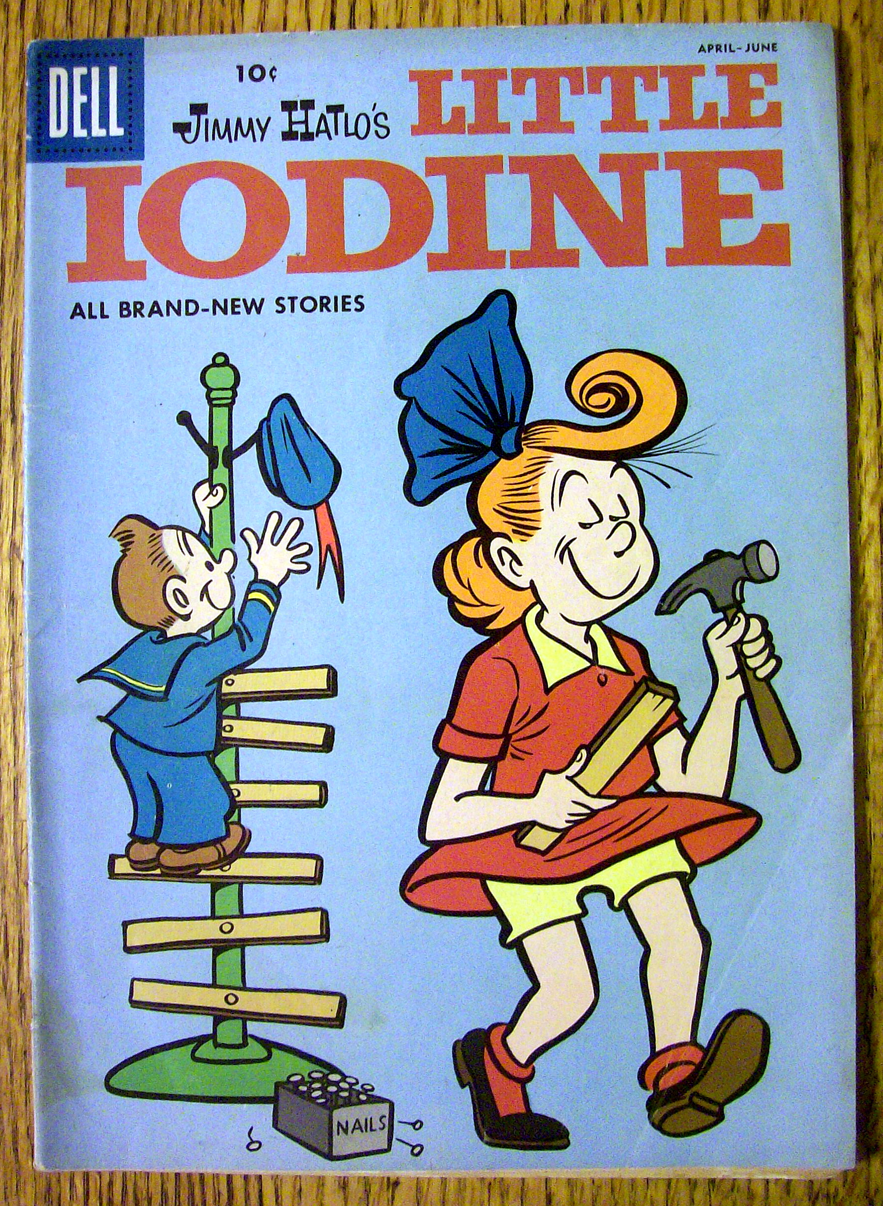 Little Iodine Comic #40 April-June 1958 Little Iodine