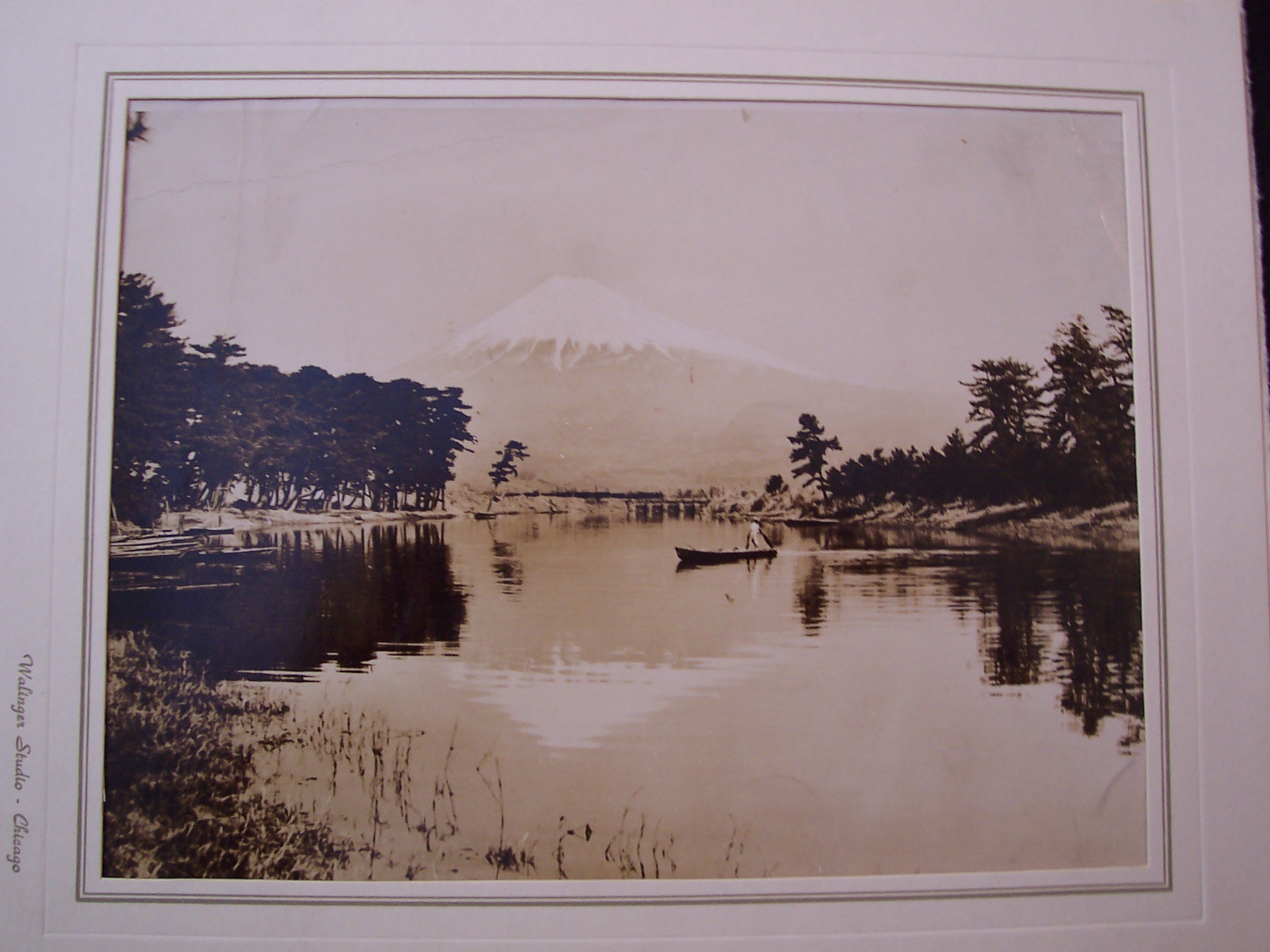 1946 Mount Fuji in Summer Time Photograph