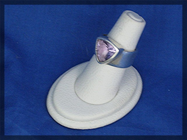 Designer Sterling Silver Amethyst Ring By EXPERIENCE
