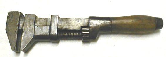 Whitman & Barnes Monkey Wrench 10" size