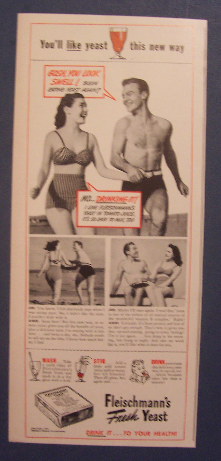 1941  Fleischmann's  Fresh  Yeast