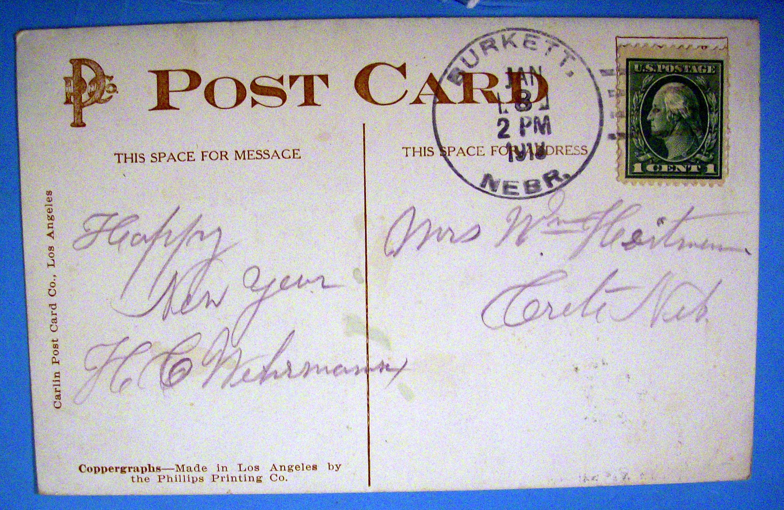 Postcard Of The Pike, Long Beach, California