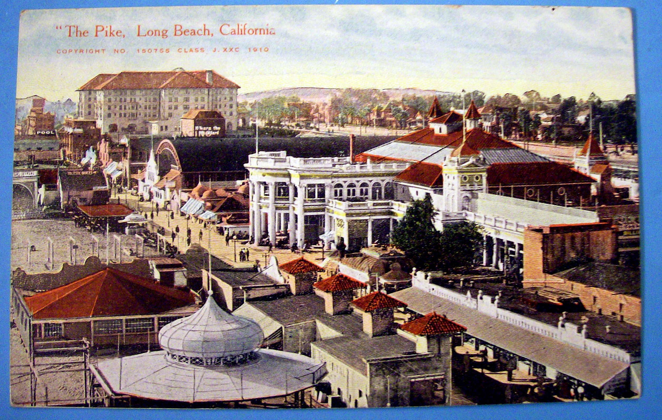 Postcard Of The Pike, Long Beach, California