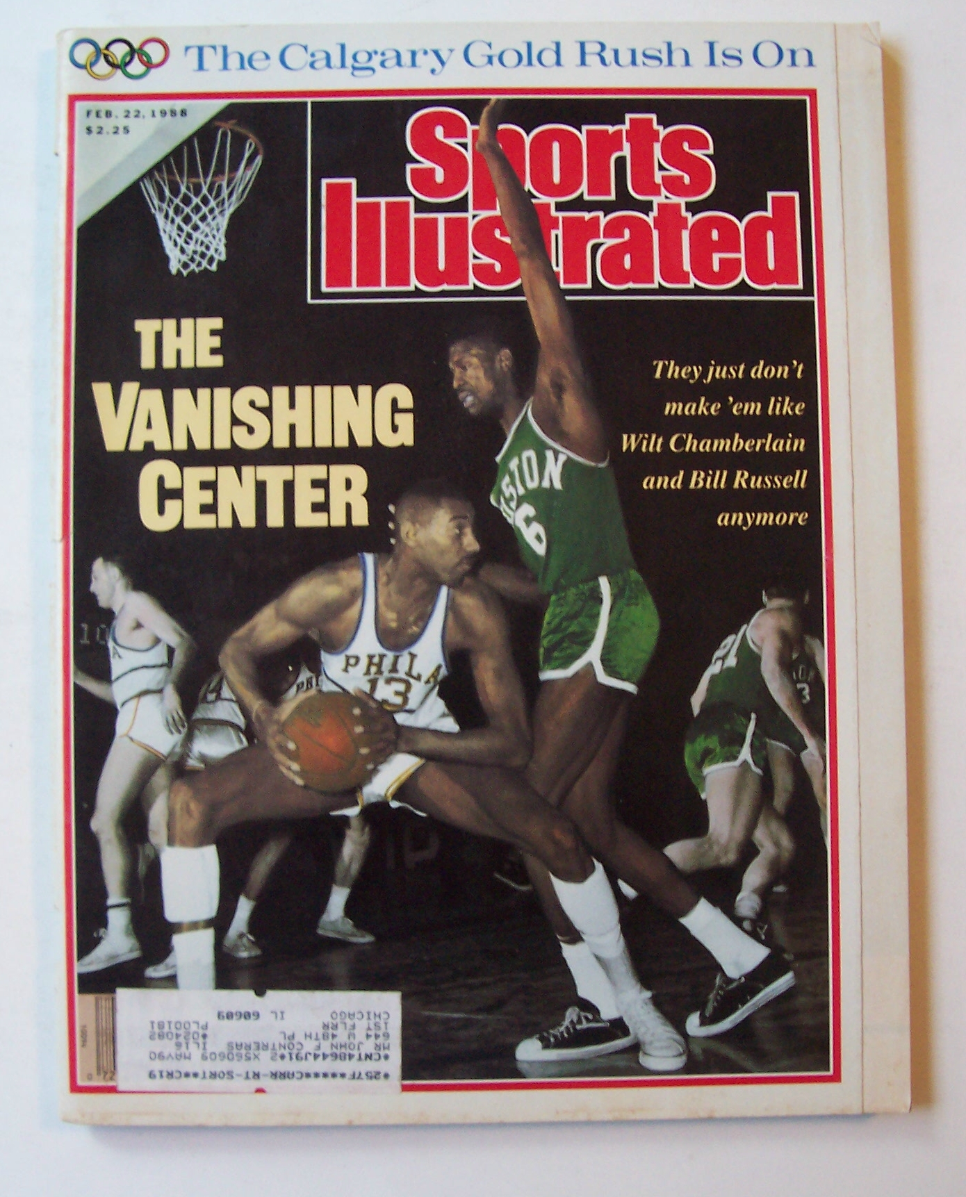 Sports Illustrated Magazine-February 22, 1988-Calgary