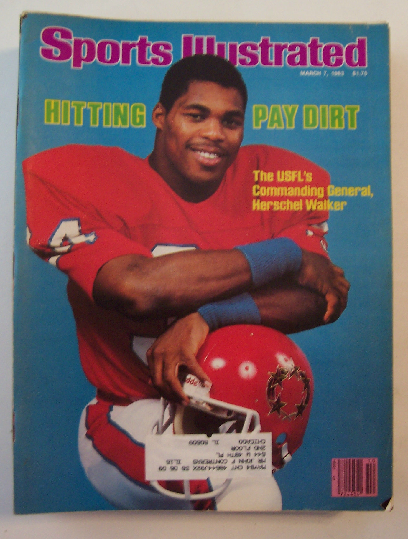 Sports Illustrated Magazine-March 7, 1983-H. Walker