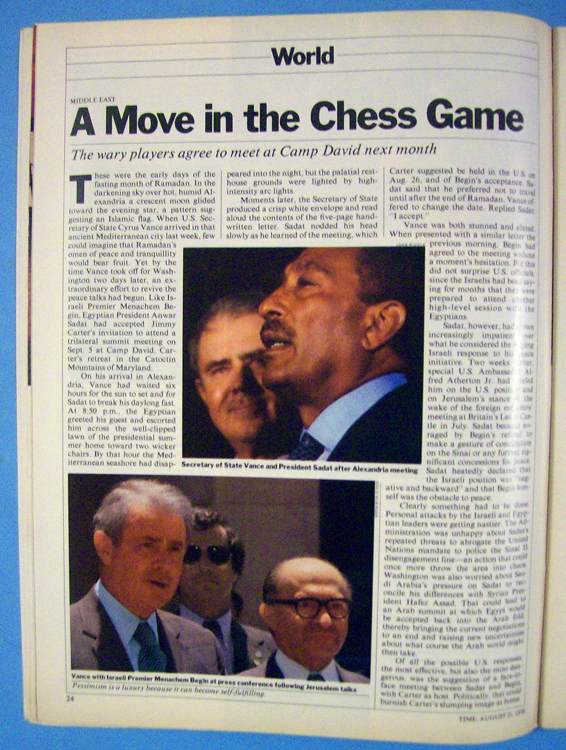 Time Magazine-August 21, 1978-In Search Of A Pope