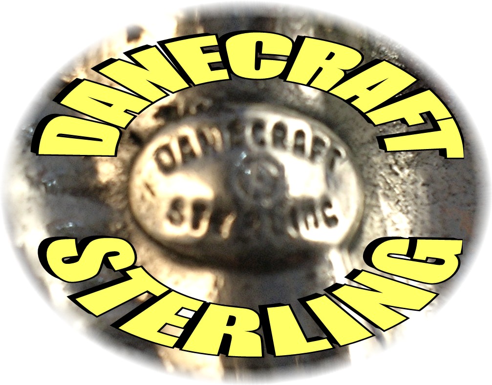 DANECRAFT Sterling Silver  Leaf Brooch