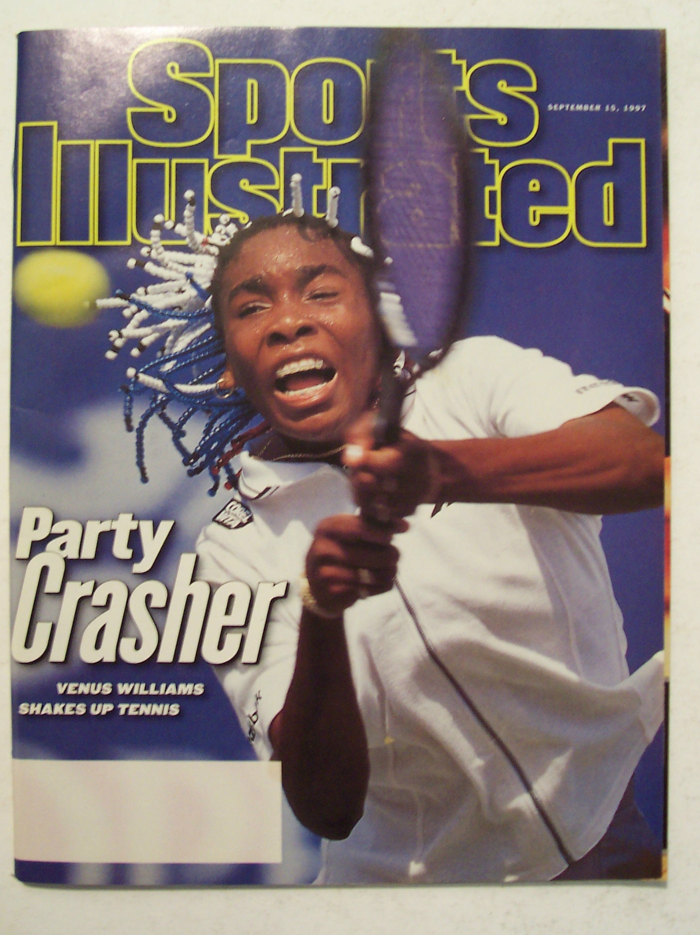 Sports Illustrated Magazine-September 15, 1997-Venus W.