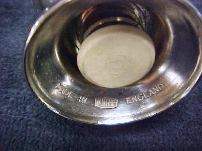 Ornate Silver Plated Salt & Pepper England