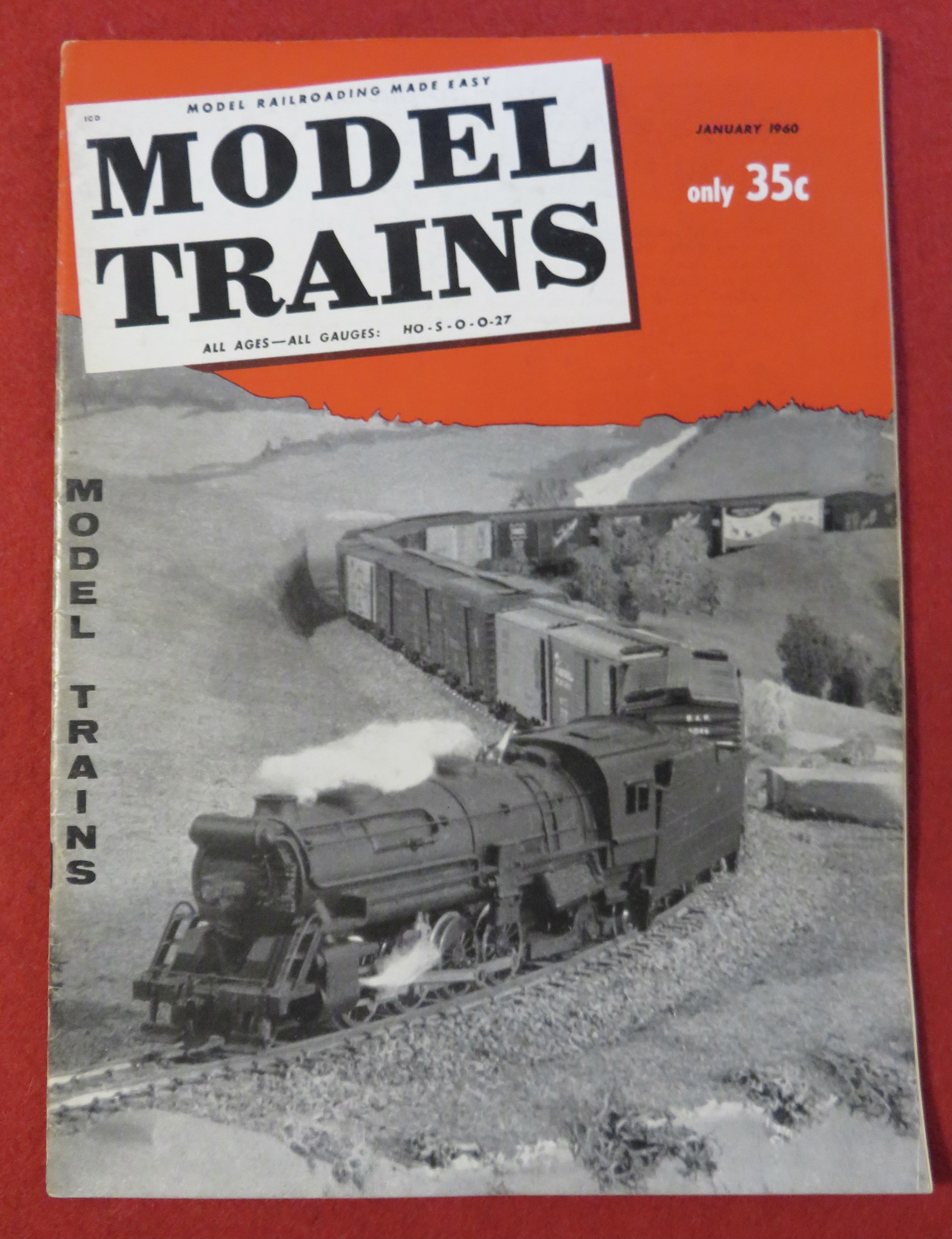Model Trains Magazine January 1960