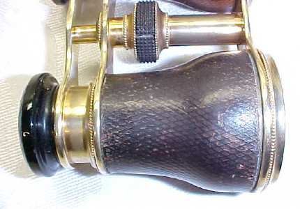Opera Glasses Brass & Leather