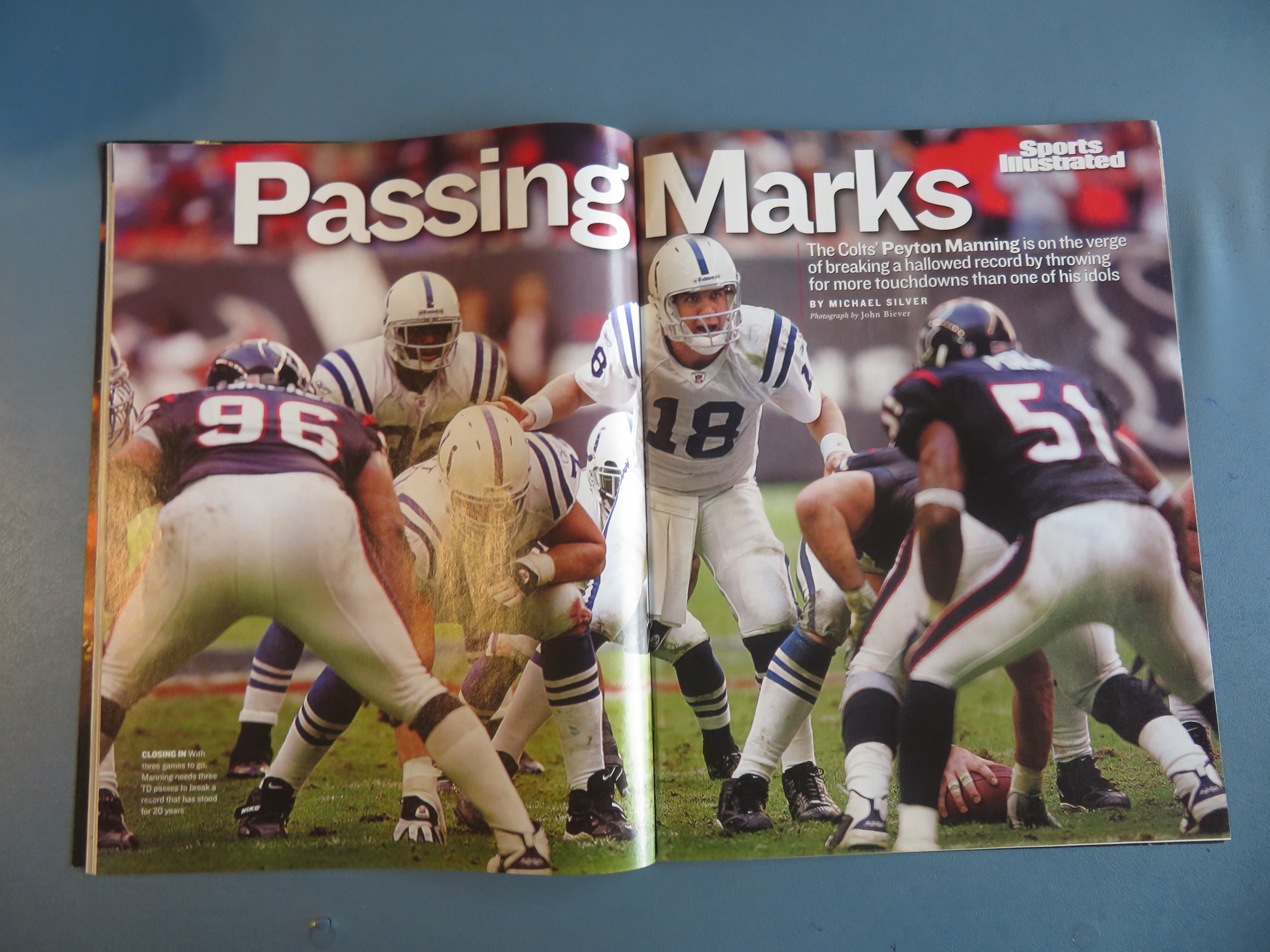 Sports Illustrated Magazine December 20, 2004 Manning