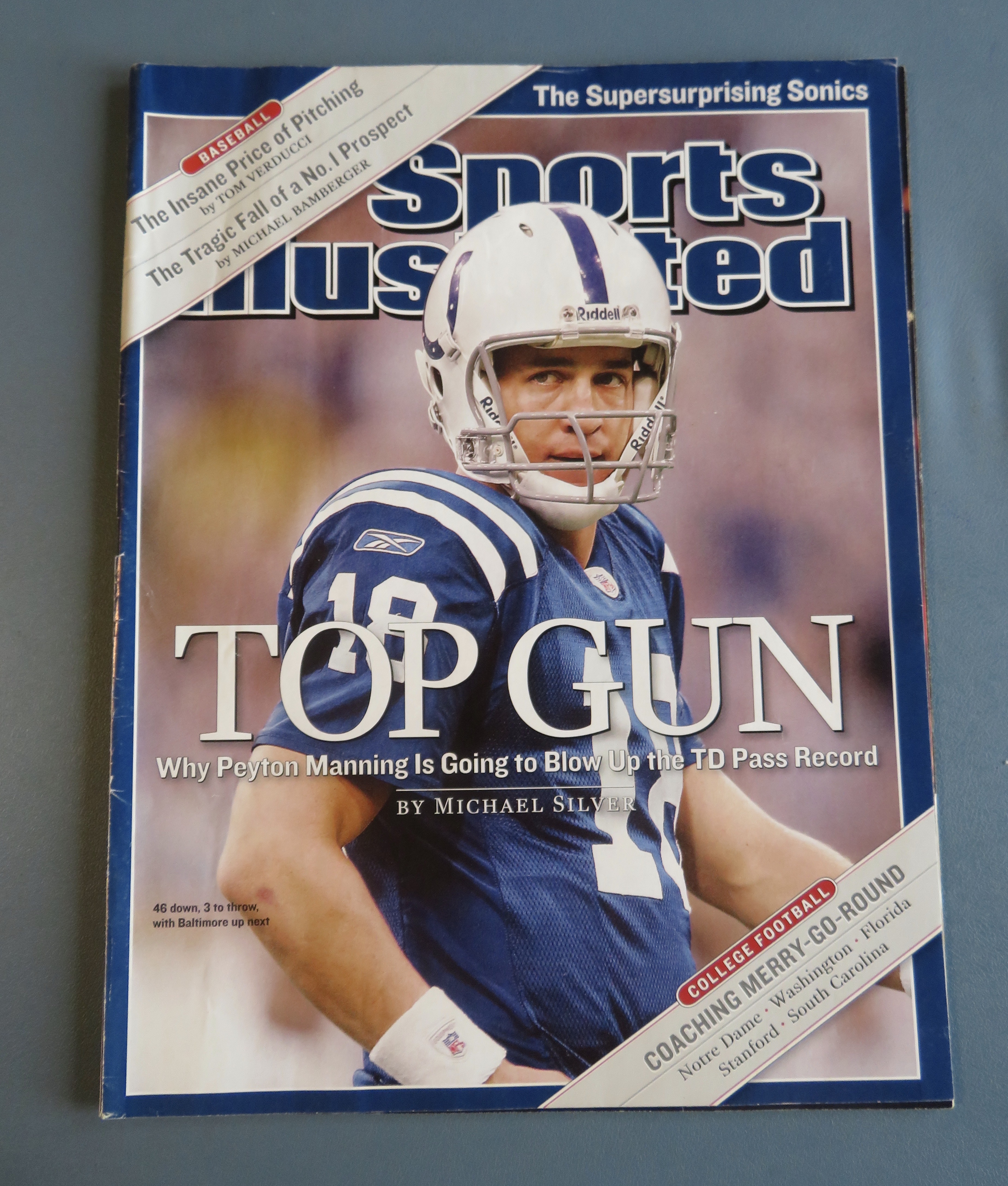 Sports Illustrated Magazine December 20, 2004 Manning