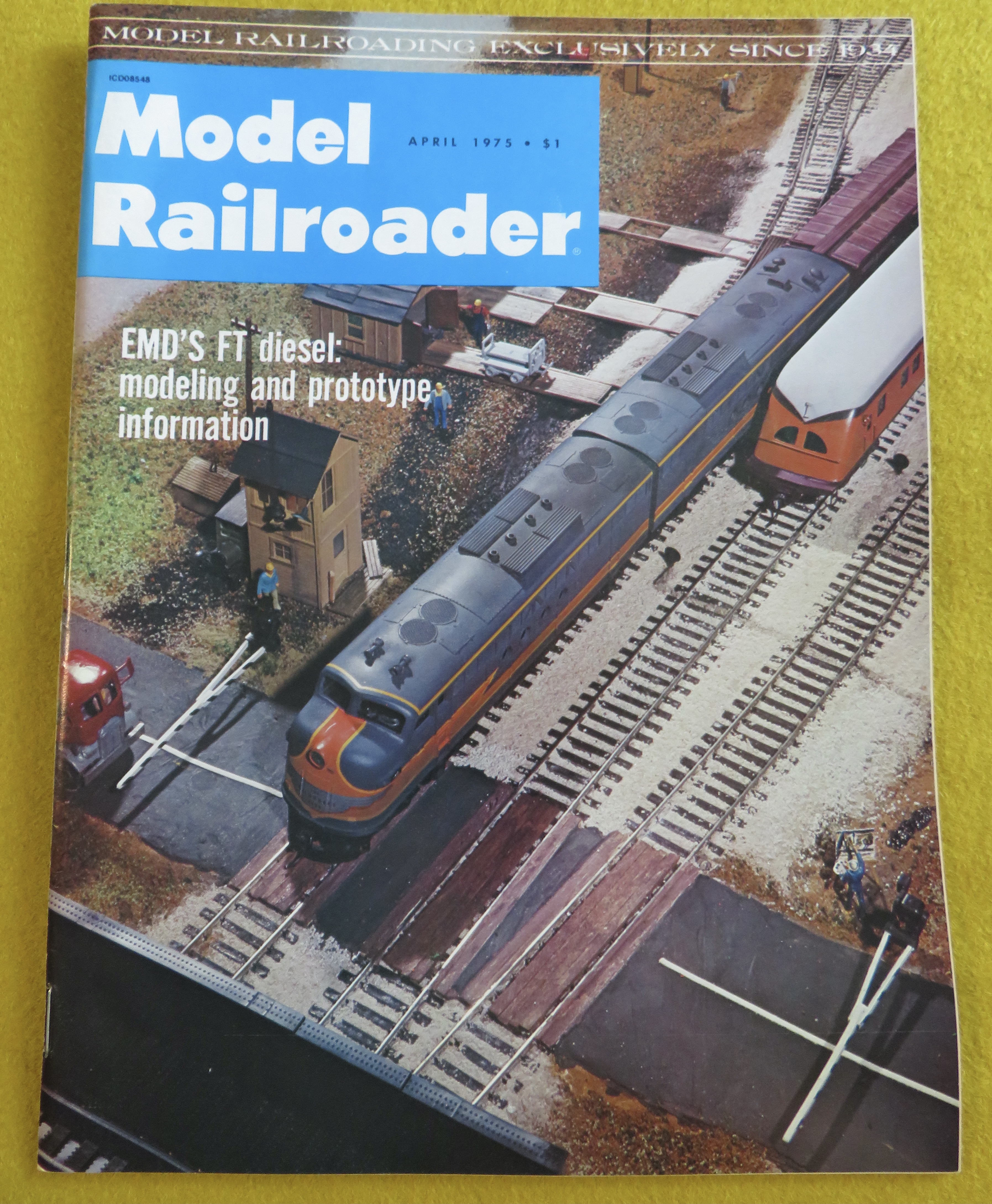 Model Railroader Magazine April 1975