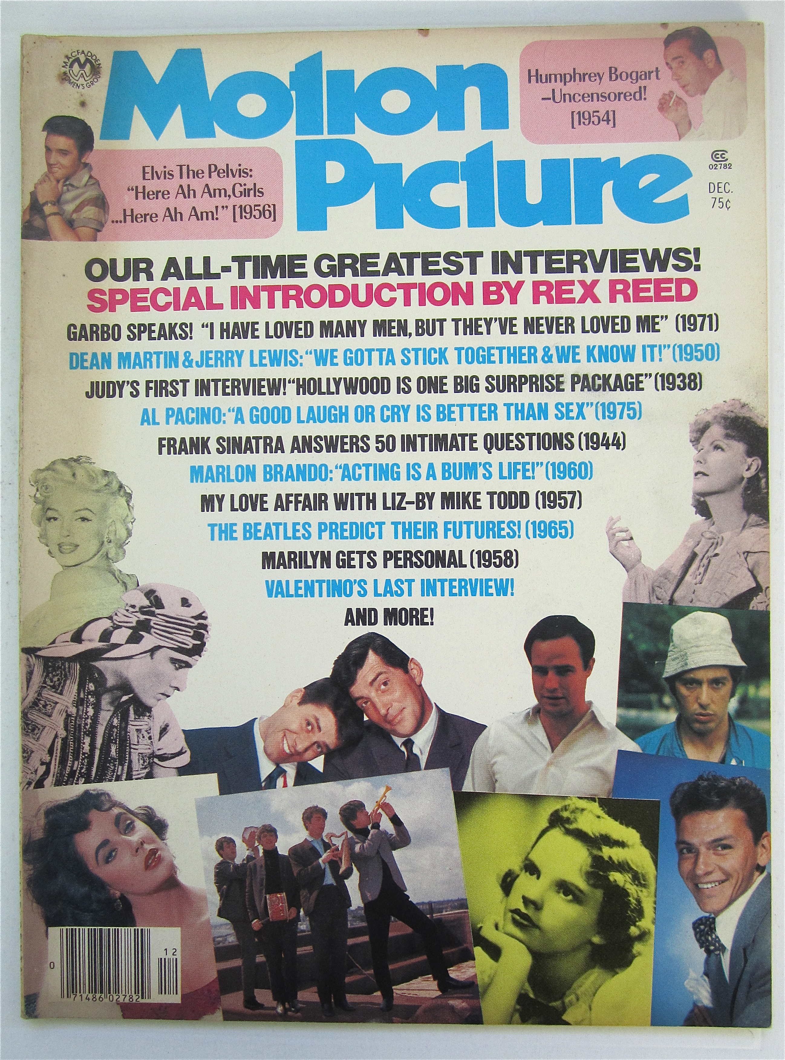 Motion Picture Magazine December 1976 Great Interviews