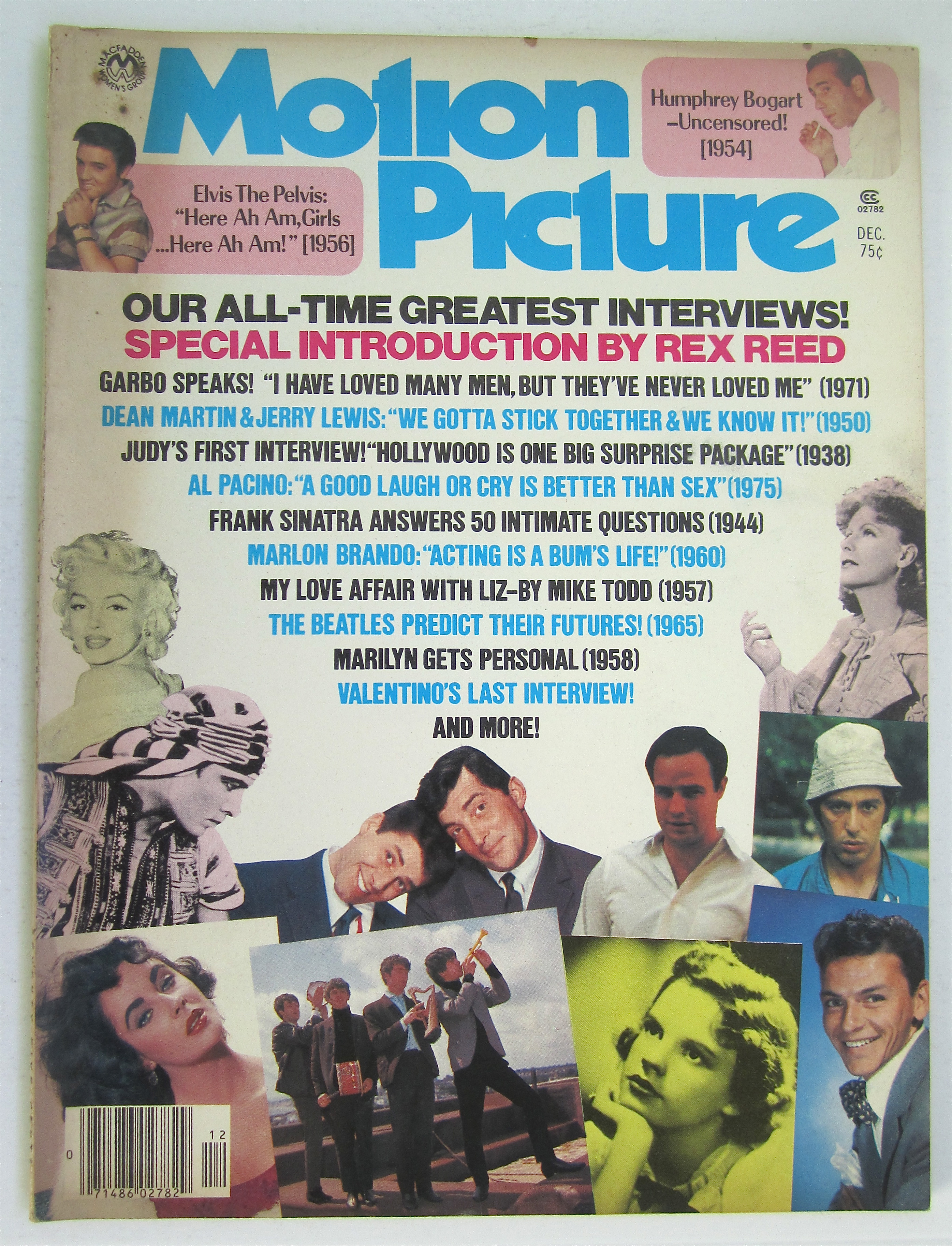 Motion Picture Magazine December 1976 Great Interviews