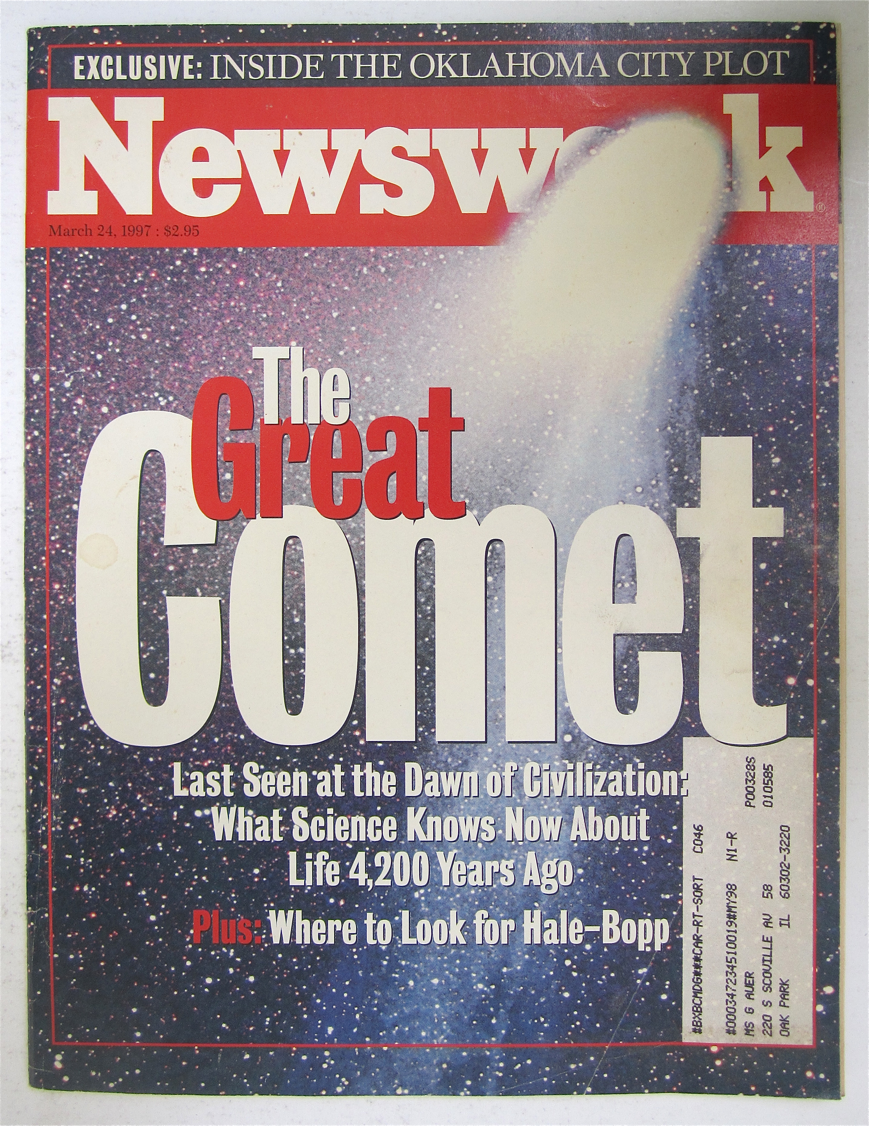 Newsweek Magazine March 24, 1997 The Great Comet