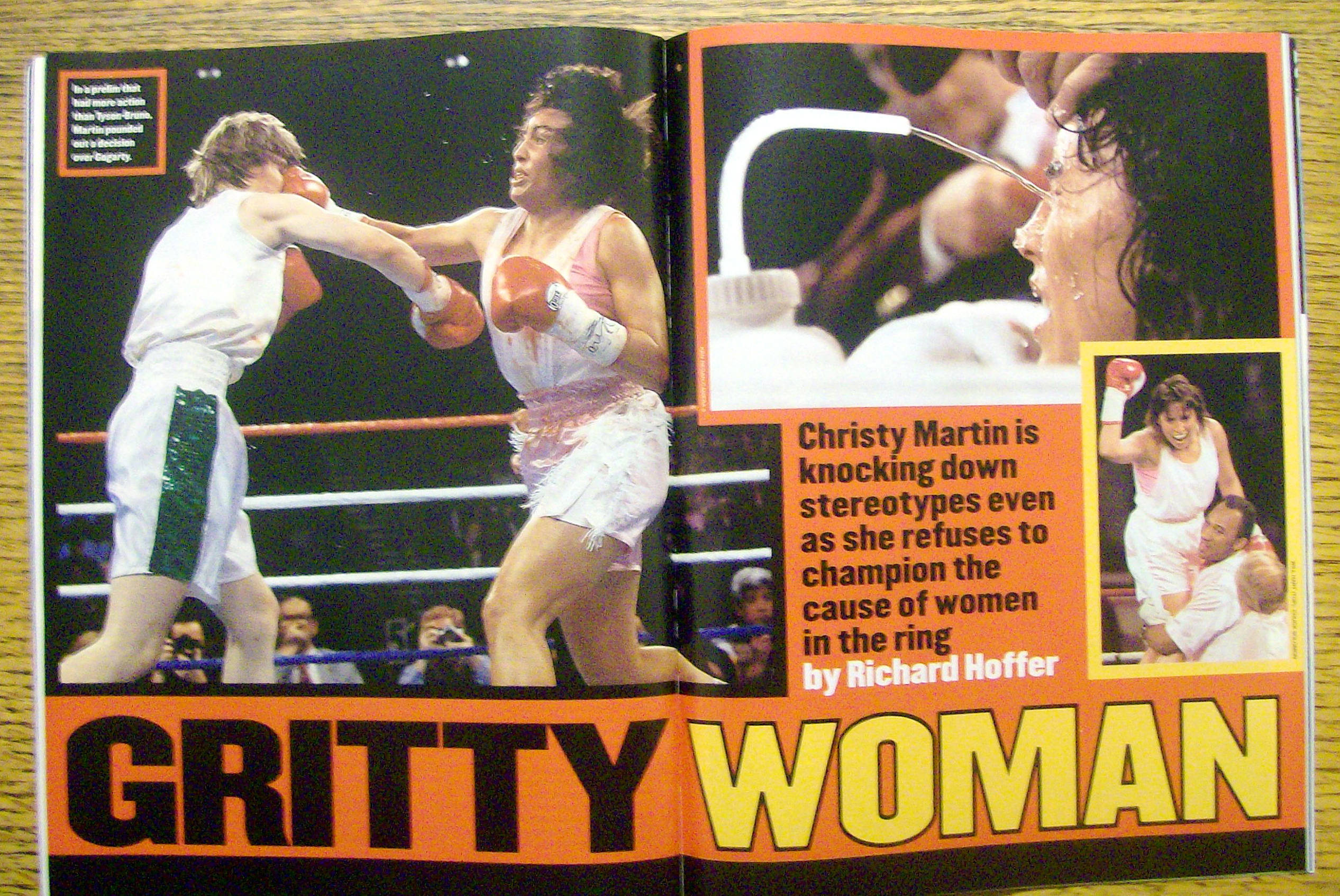 Sports Illustrated Magazine-Apr 15, 1996-Christy Martin