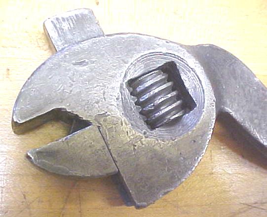 British Strong Jaw 8 Inch Adjustable Wrench