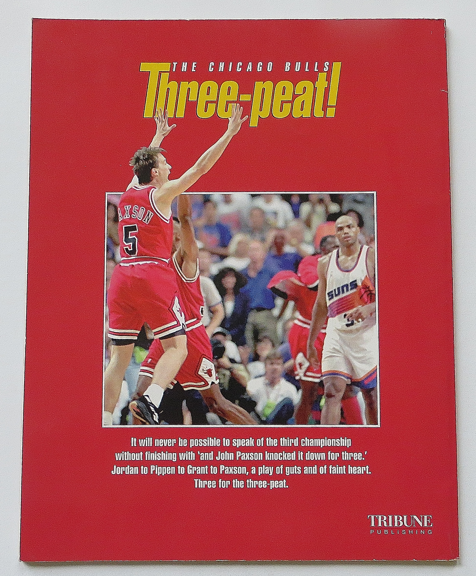 Chicago Bulls Three-Peat 1993 Michael Jordan