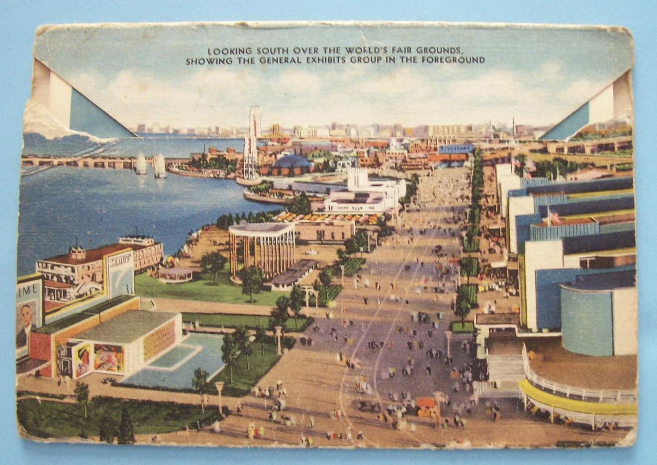 Travel Building Postcard Folder (Century Of Progress)
