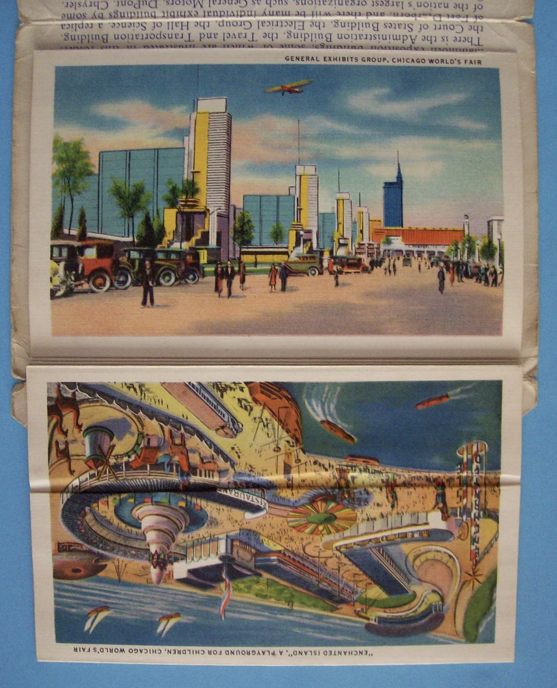 Travel Building Postcard Folder (Century Of Progress)