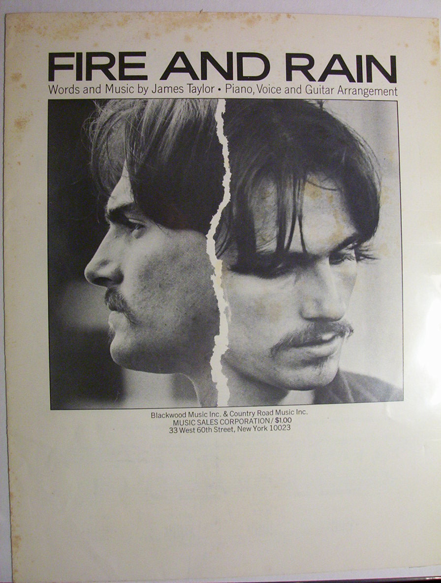 Sheet Music For 1970 Fire And Rain