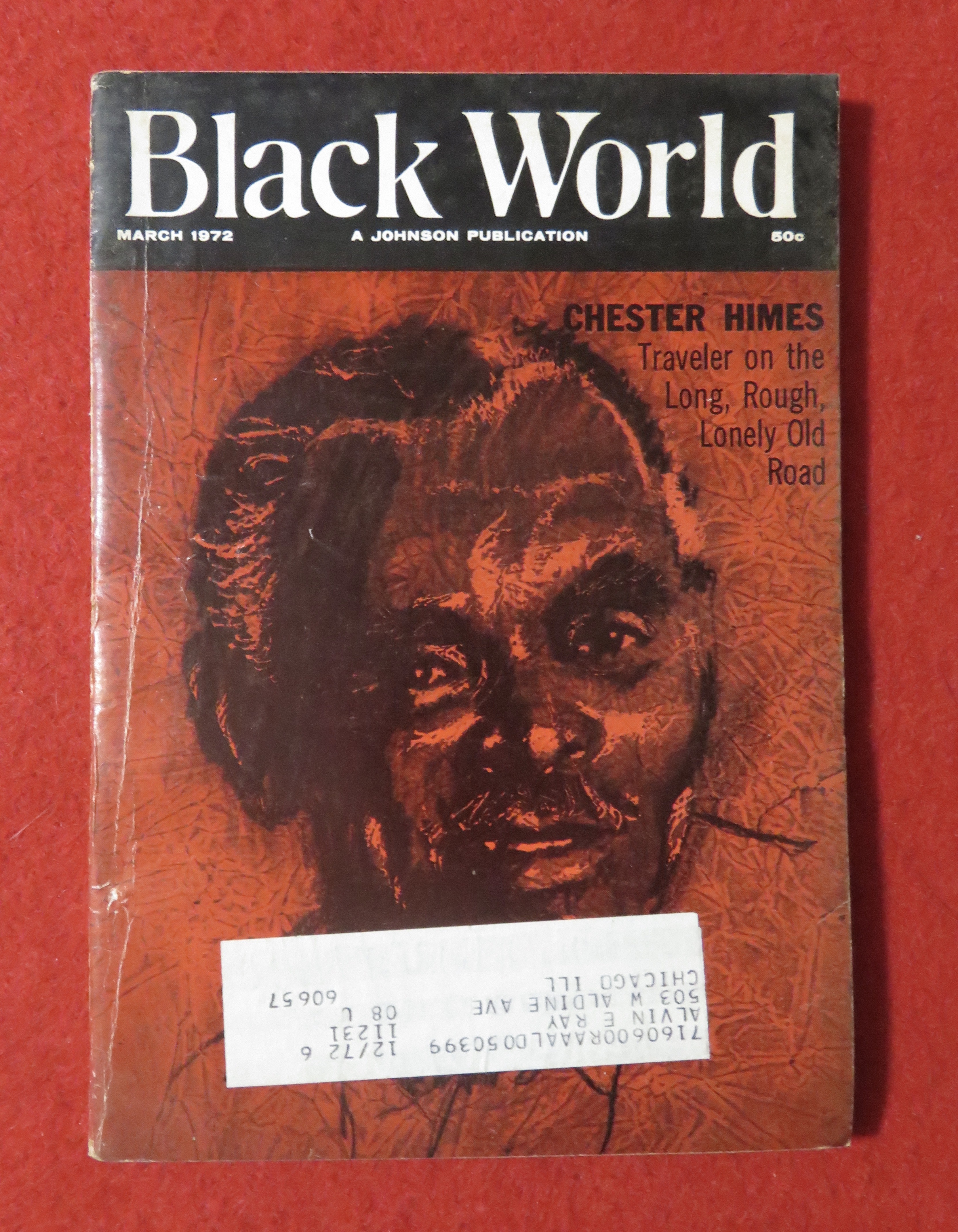 Black World Magazine March 1972 Chester Himes