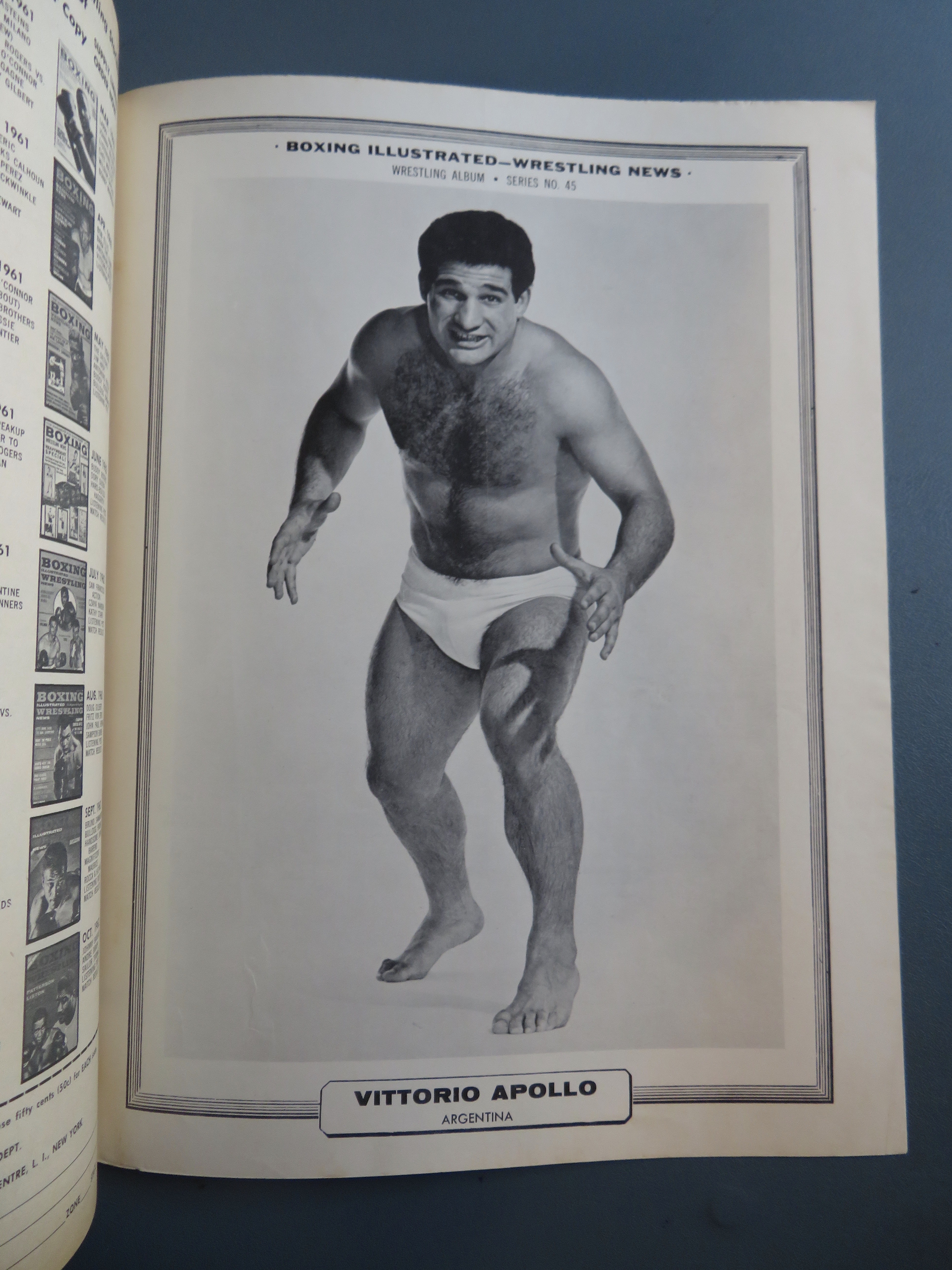 Boxing Illustrated Wrestling Magazine January 1963