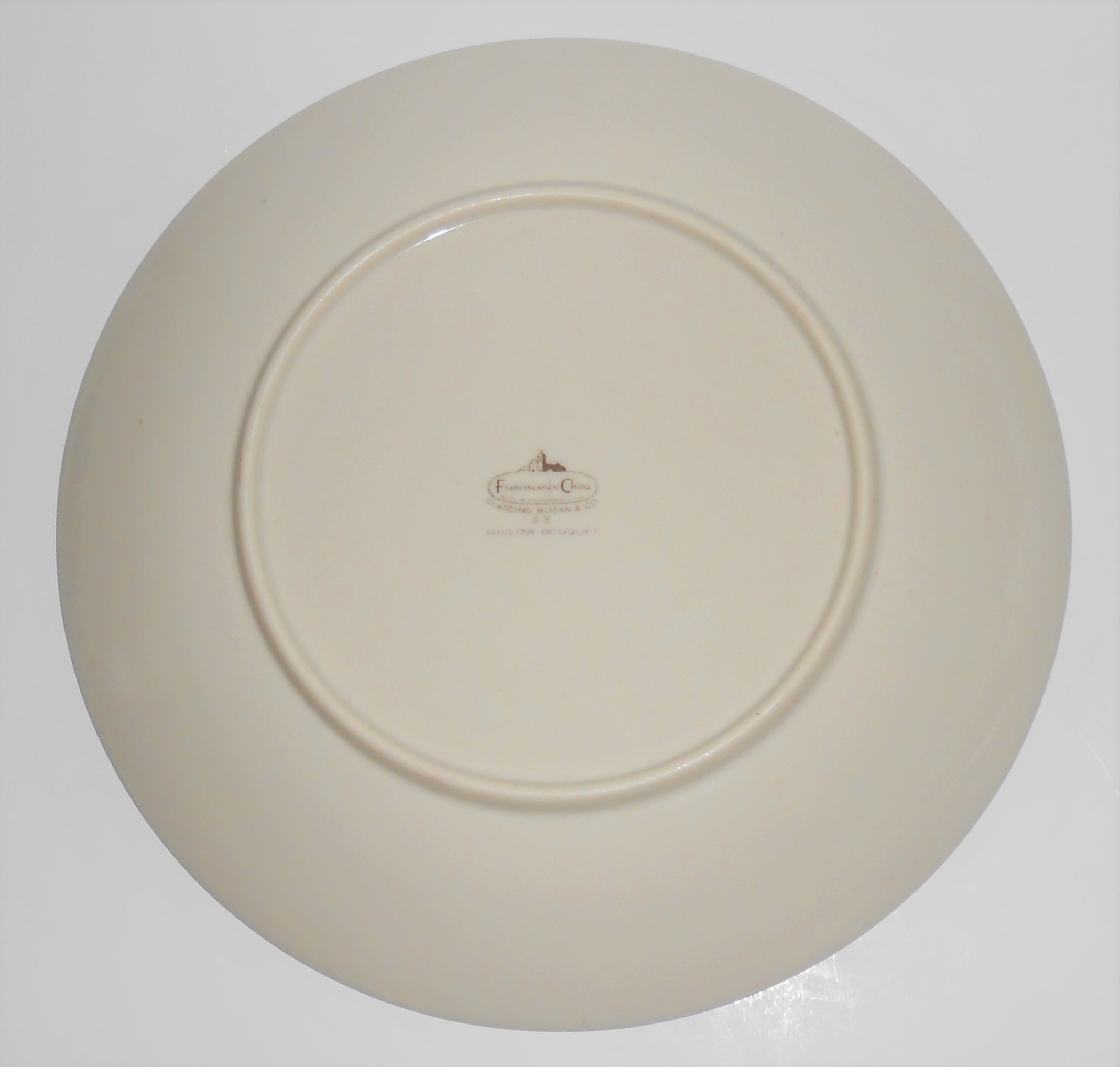 Franciscan Pottery China Willow Bouquet Salad Plate